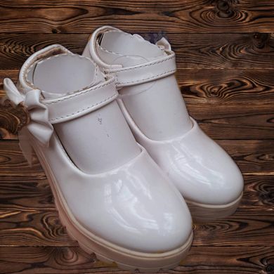 Туфли для девочки на высоком каблуке LY 001, Белый, 27, 27, Белый